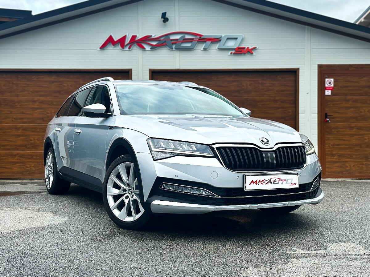 Škoda Superb Combi Scout 2.0 TDI 147kW 4x4 DSG