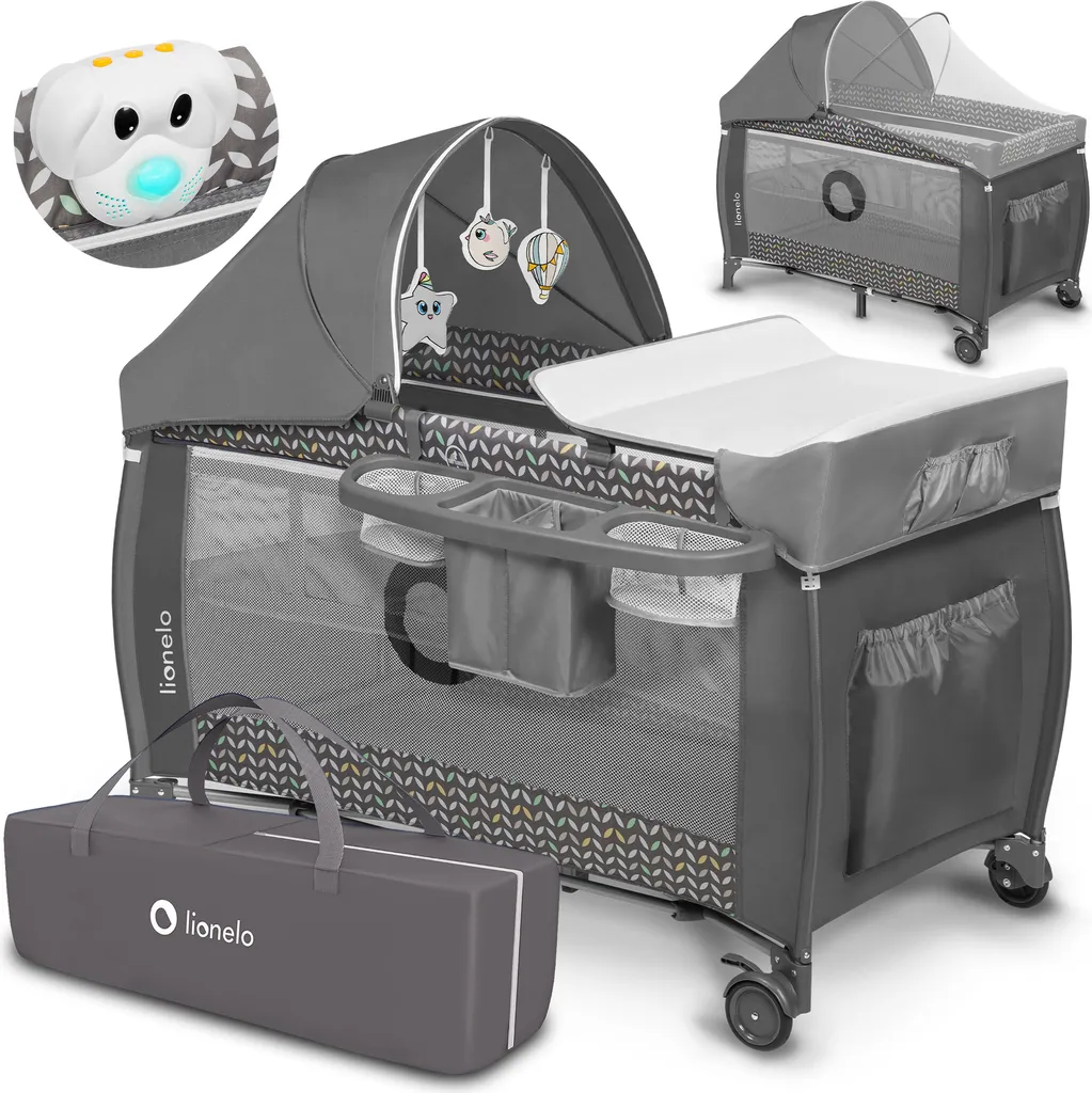 Lionelo Sven Plus 2v1 Detská postieľka