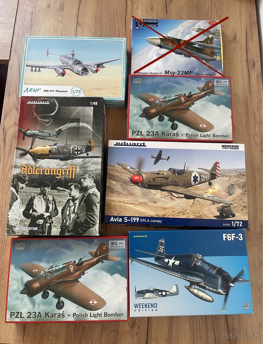Plastikové modely lietadiel