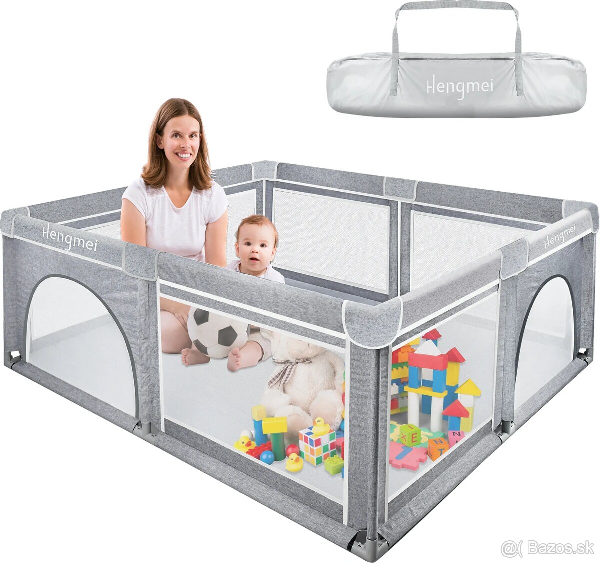 UISEBRT Detská ohrádka  180 X 150 cm