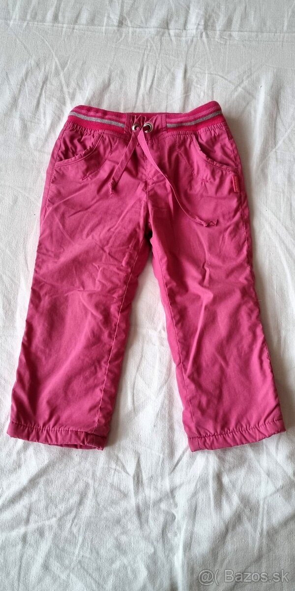 Detské zimné nohavice 92