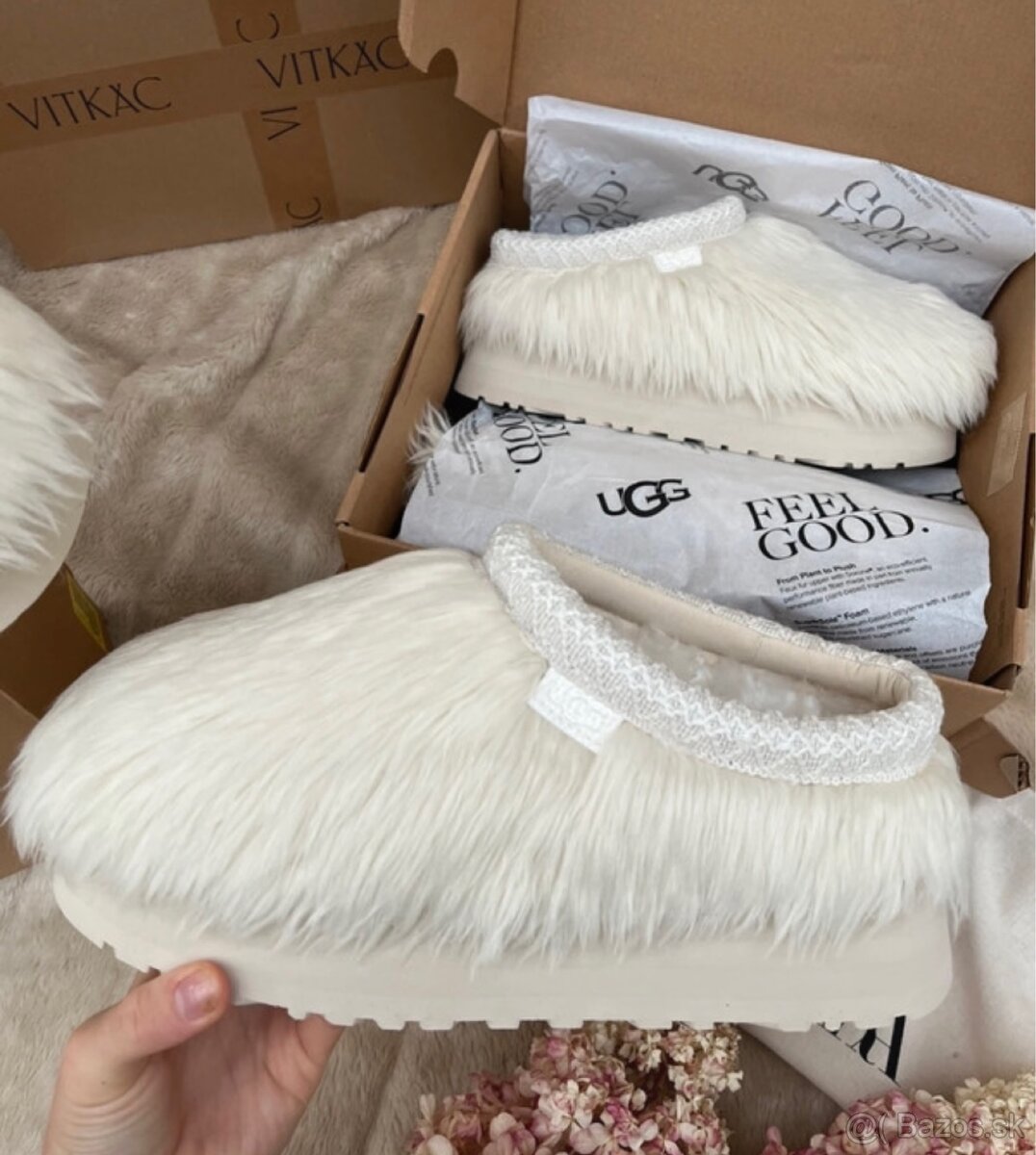 UGG W fluff Momma Sugar Tasman white