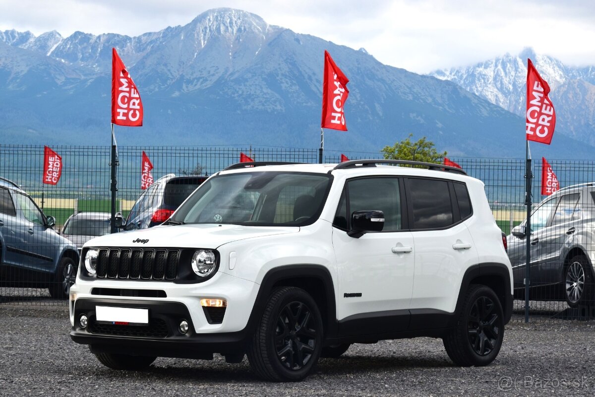 Jeep Renegade benzín - hybrid - automat - 46 109 km