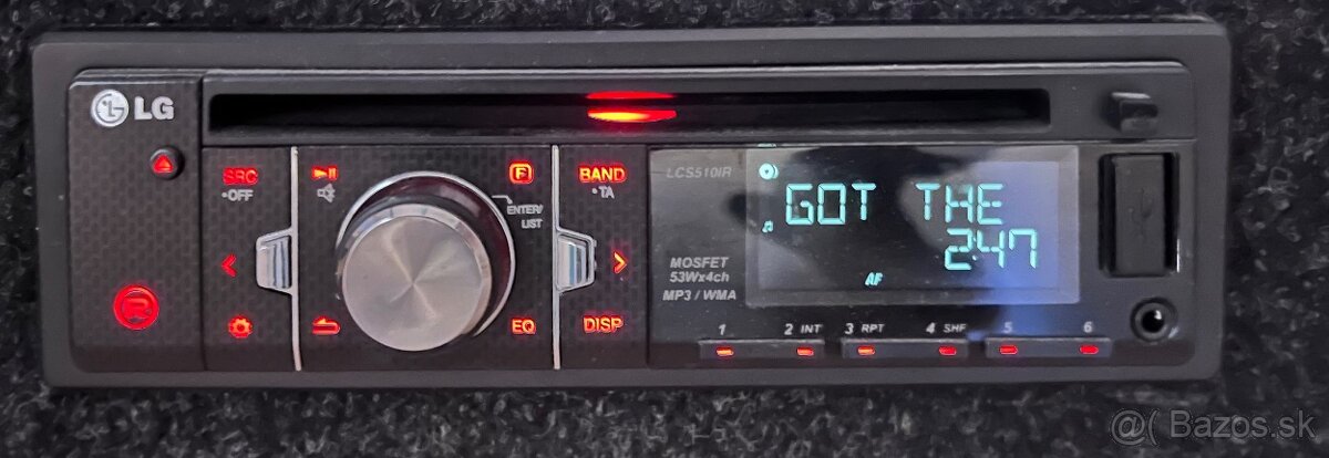 Predám autorádio LG LCS510IR