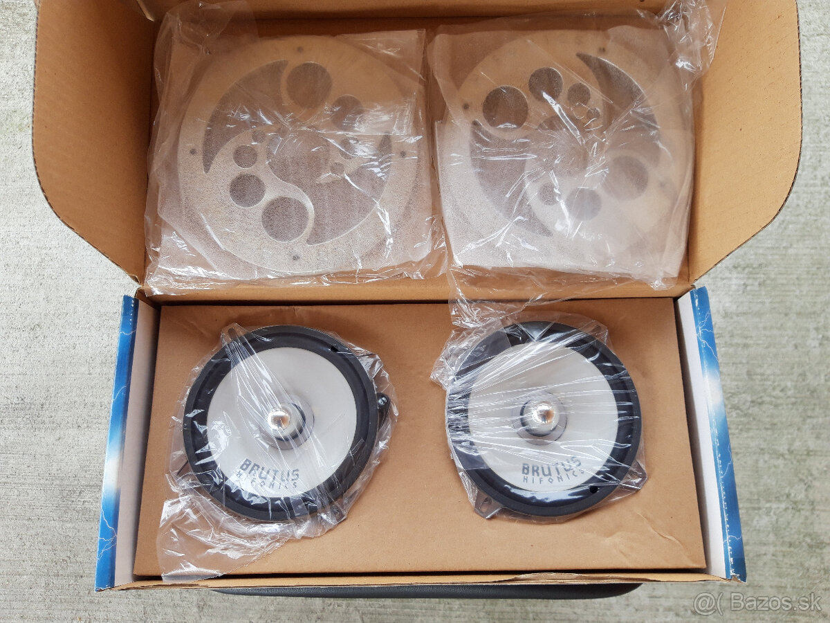=ø13cm= HIFONICS BRUTUS - dvojpásmové 13cm kompá 2x100W RMS