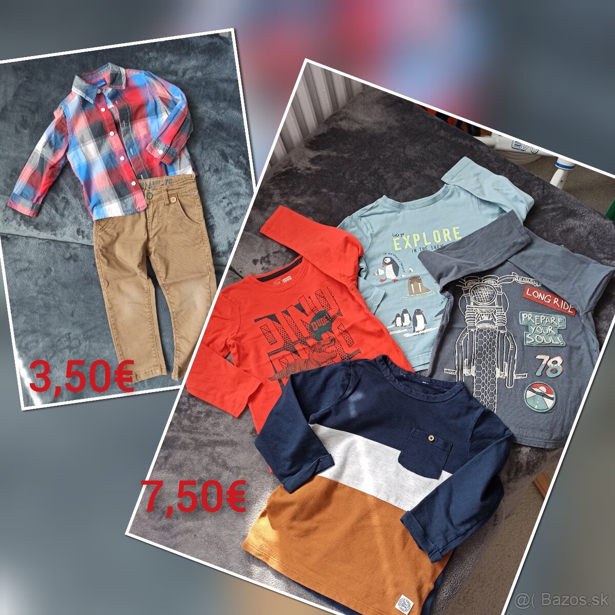 Komplet 92/98 a natelníky 104/110