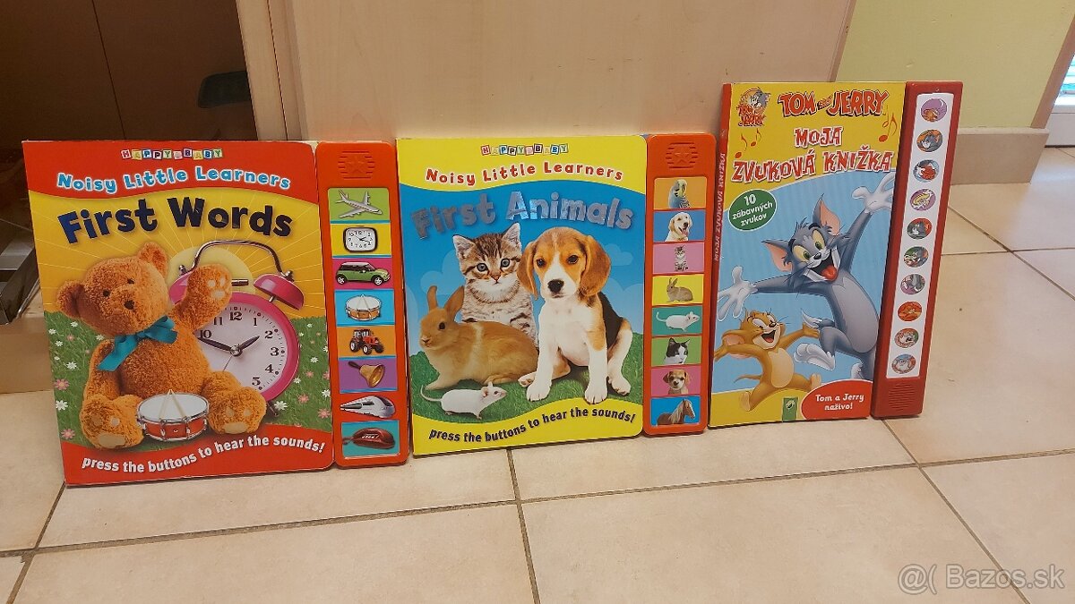 Predám detské zvukové knižky