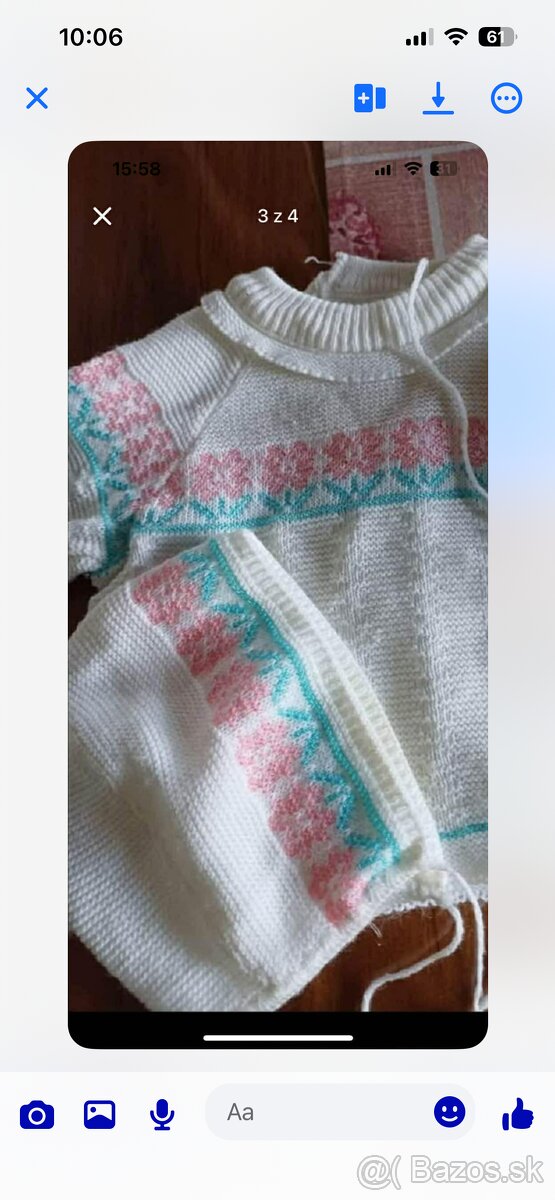 Reklik, kabatik na novorodenca .