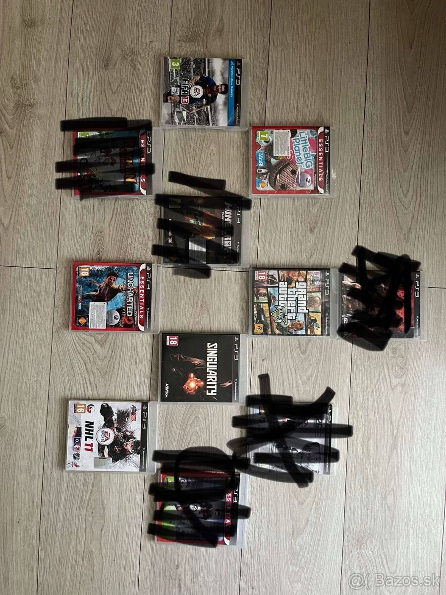 PS3 hry - Len osobný odber PO a okolie