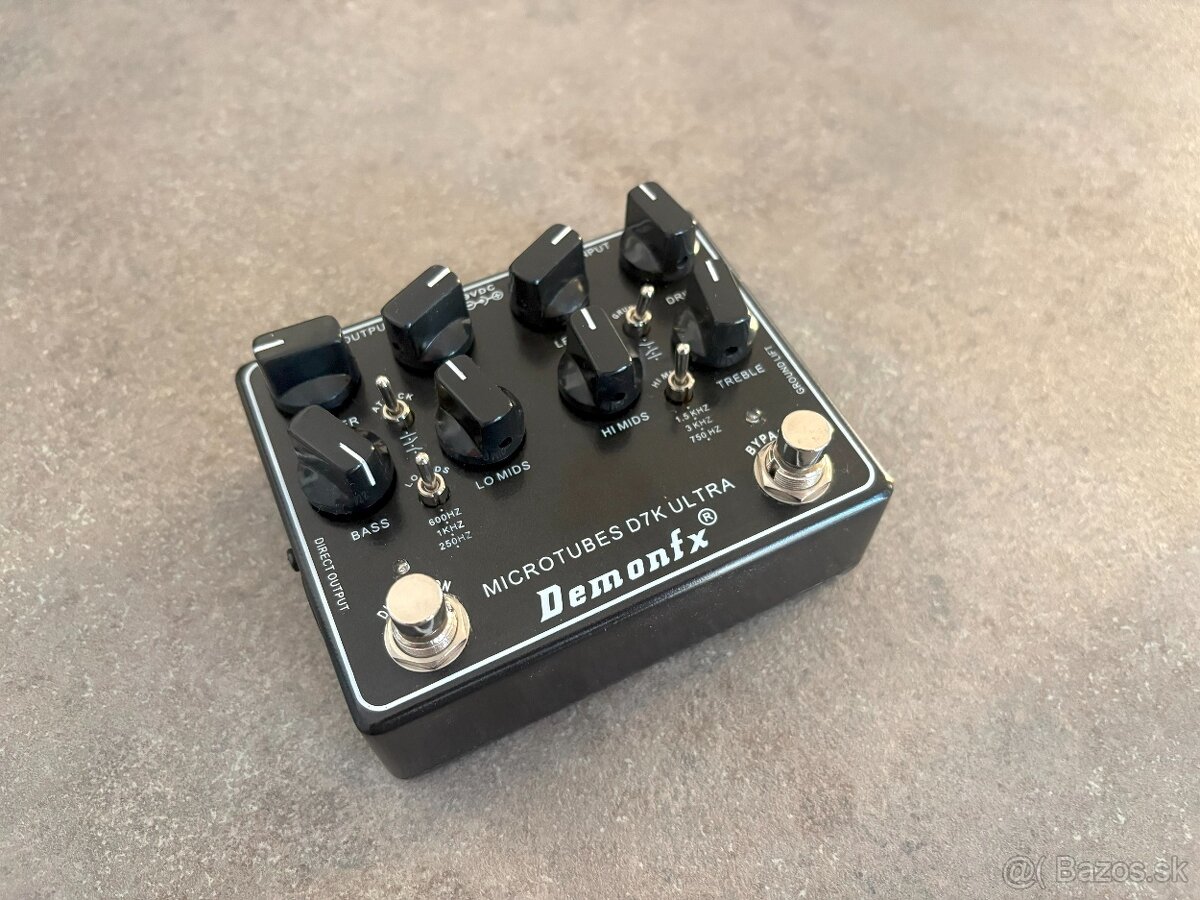DemonFX Microtubes B7K Ultra V2 Bass Preamp Pedal