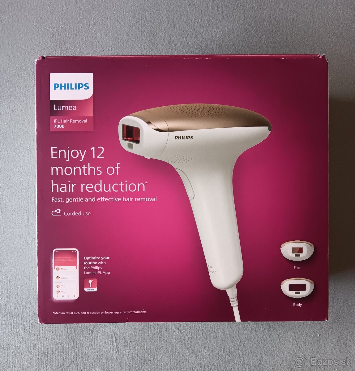 Nový epilátor Philips Lumea IPL Hair Removal 7000