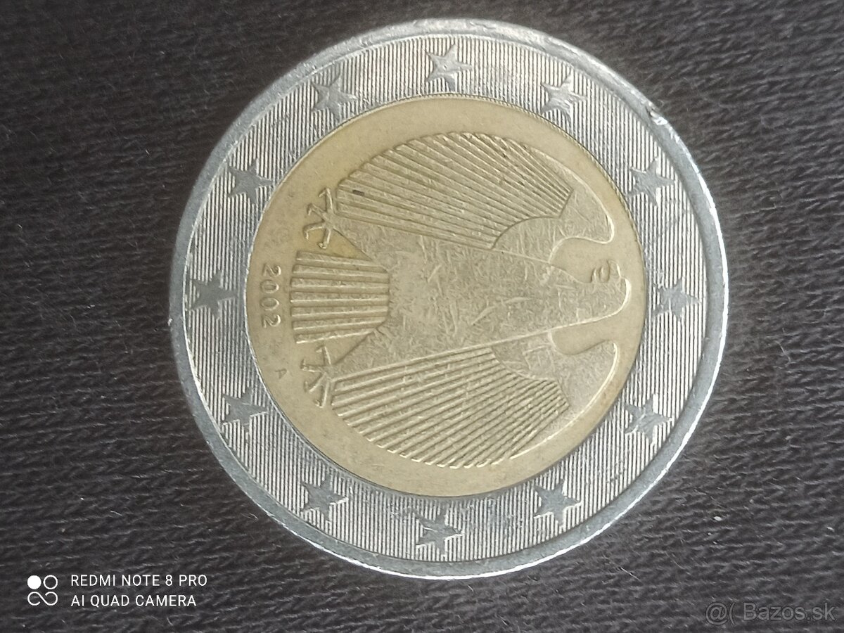Chyboraž 2€ minca