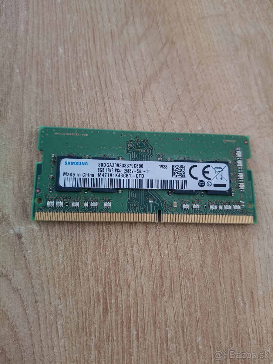 SO-DIMM 8 GB DDR4 2666 MHz CL19