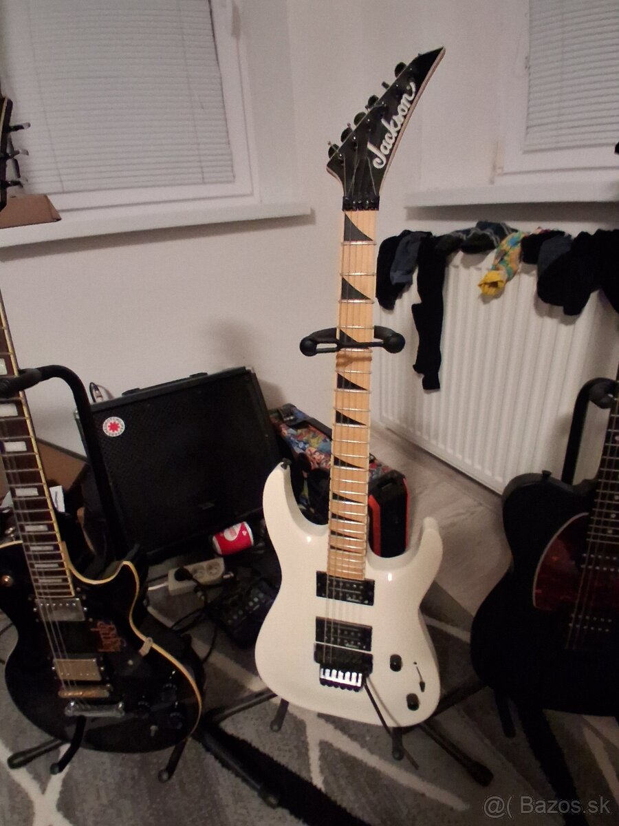 Jackson js32 dinky arch top snow white (rezervované)