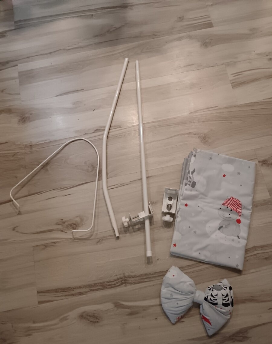 Nový baldachýn nad postieľku