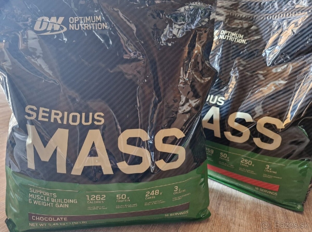 Gainer Serious Mass - Optimum Nutrition 2v cene1