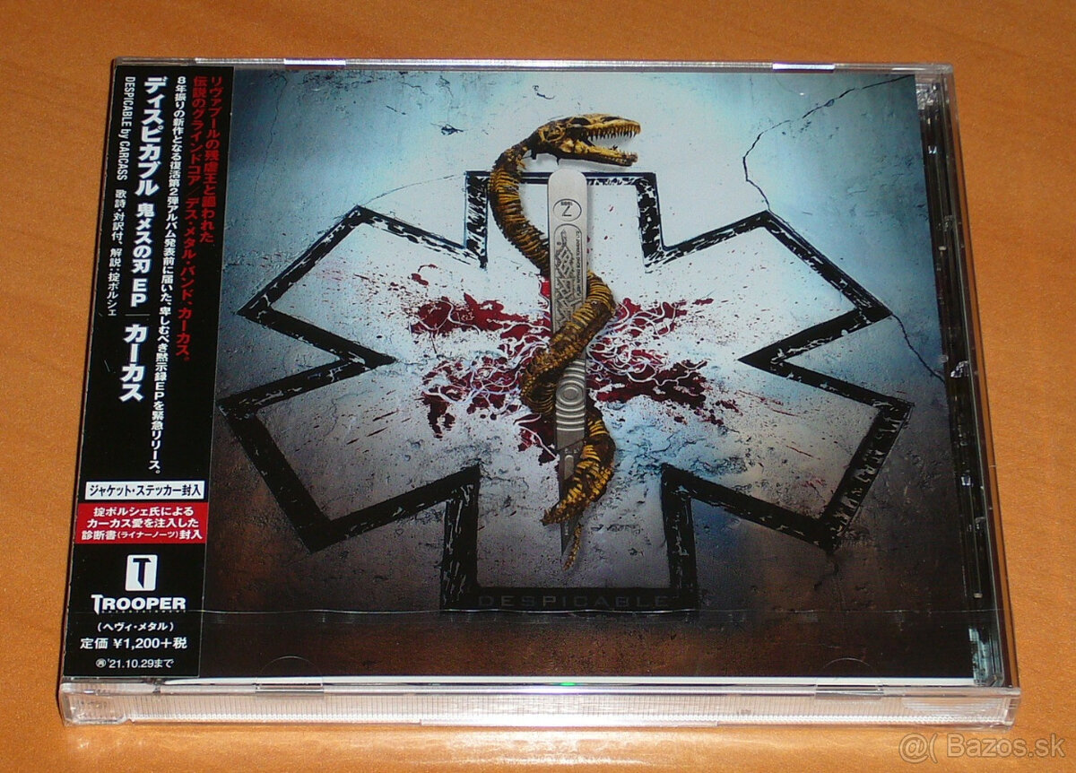 CARCASS - "Despicable" JAPAN
