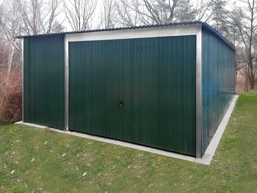 Plechová garáž 4×5 m BTX 6020