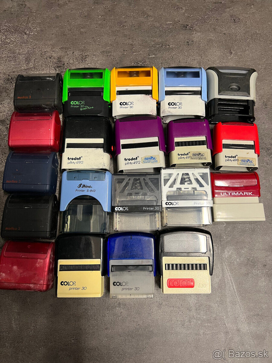 Predám Pečiatky, Razítka