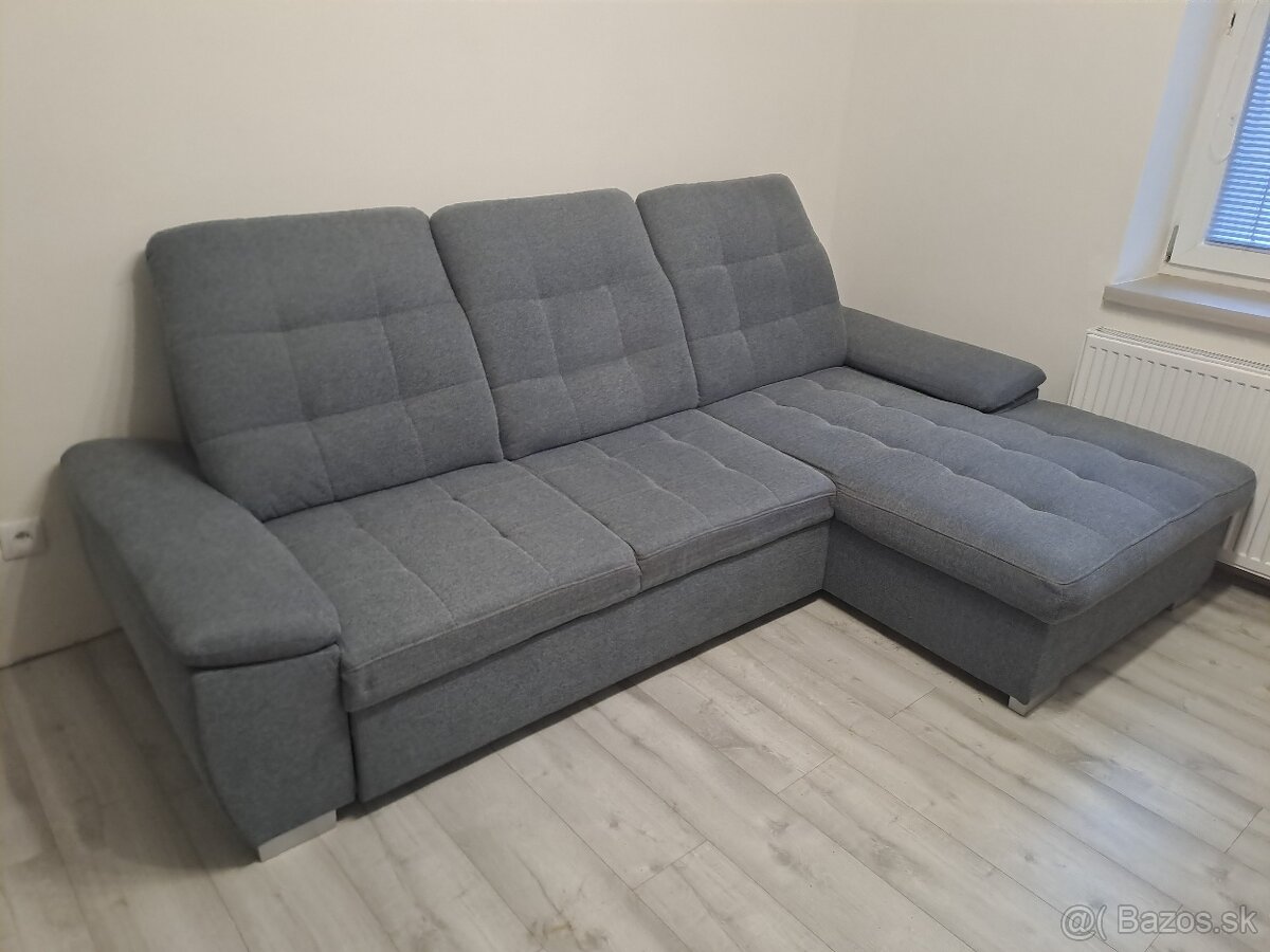 Sedačka rozkladacia nová