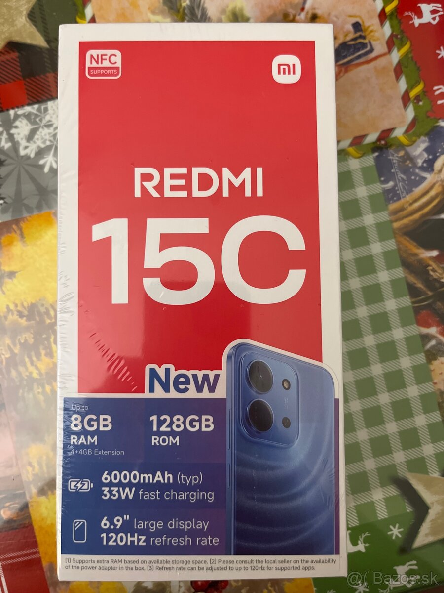 Xiaomi Redmi 15C 128GB black