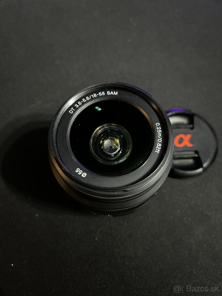 Zoom objektív SONY SAM 18-55mm