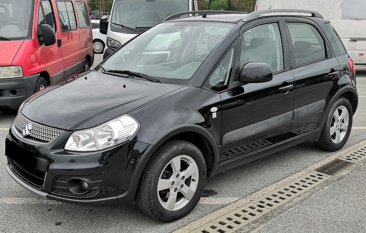 Suzuki SX4 4x4 1,6 benzín 88kW čierna metalíza