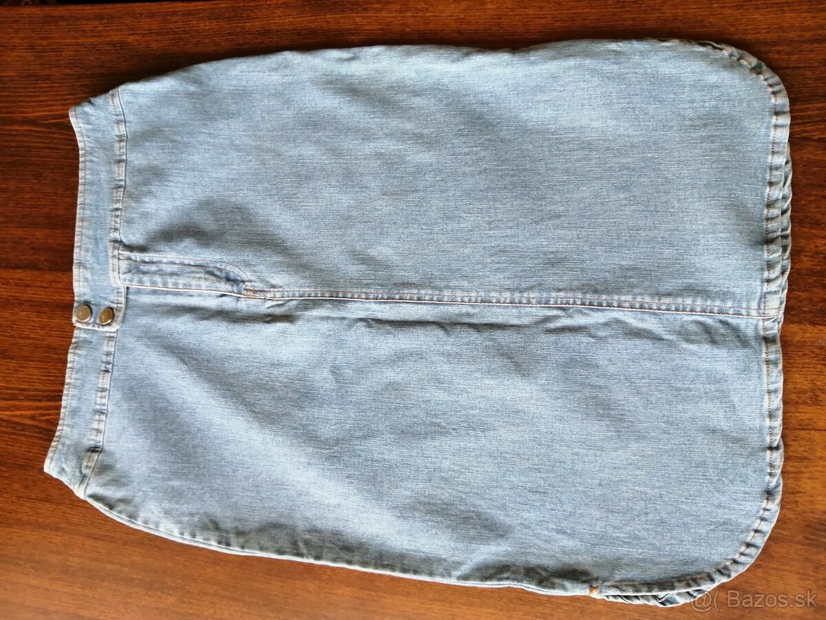 Sukňa z denimu elastická, v. 38