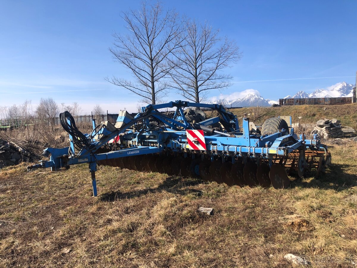 Podmietač, disky Lemken Rubín 9/600