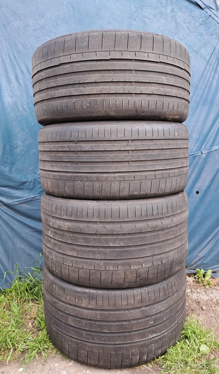 Ponúkame 4 letné pneumatiky 335/25 ZR22 a 285/30 ZR22