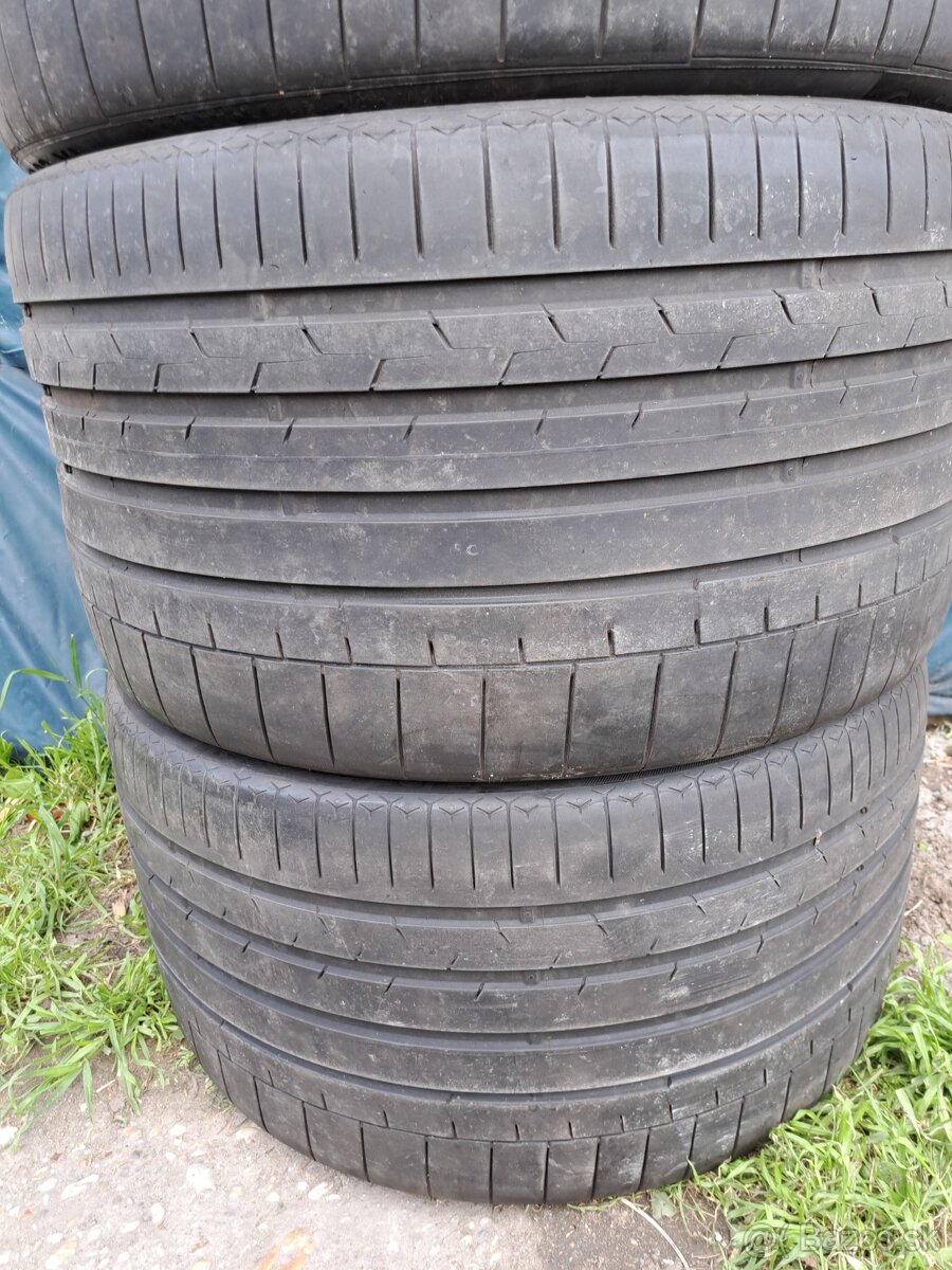 Ponúkame 4 letné pneumatiky Continental Sport 335/25 ZR22