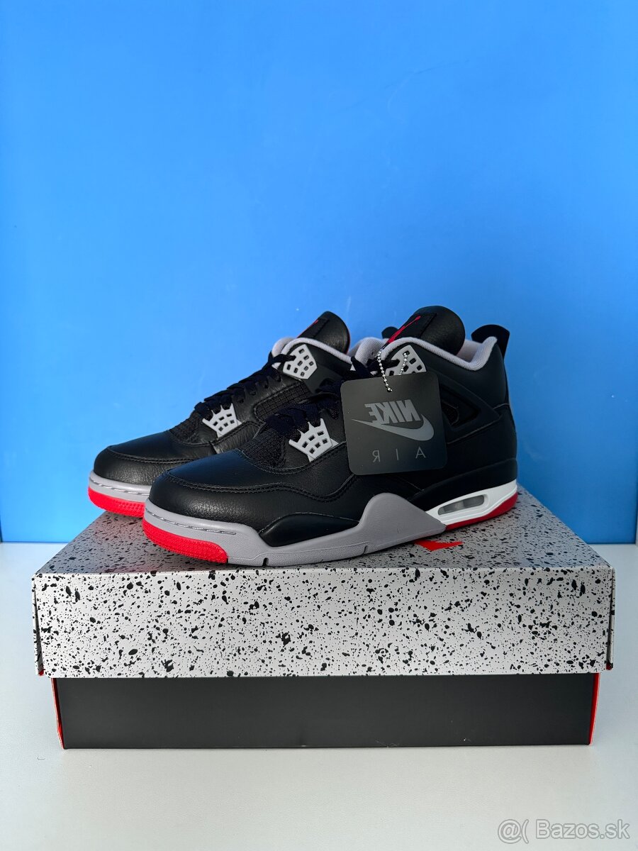 Air Jordan 4 Bred reimagined
