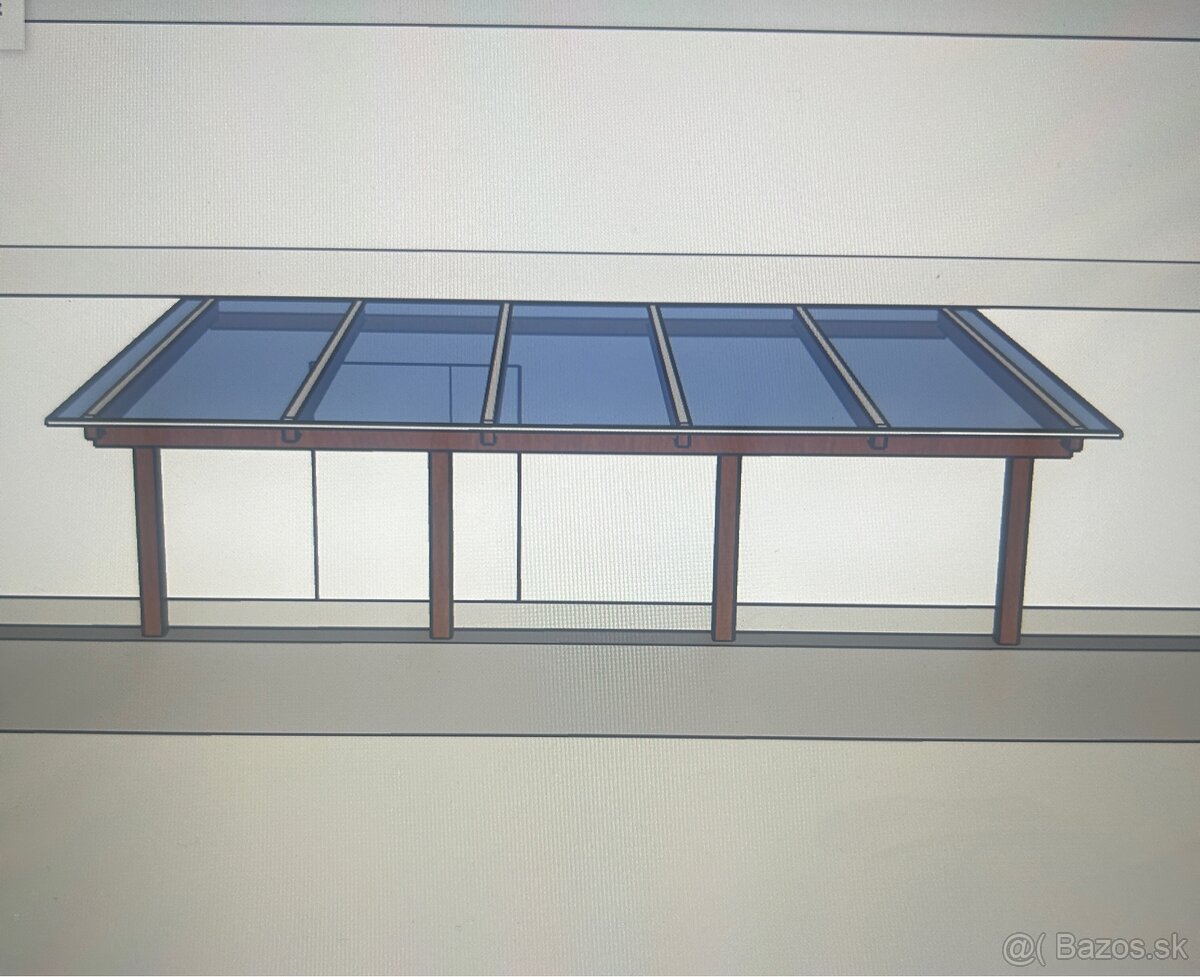 Pergola alebo prístrešok na mieru – s polykarbonát strechou