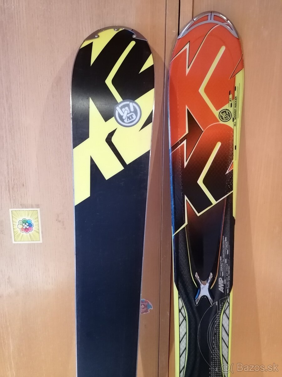 Predám lyže K2 AMP IMPACT
