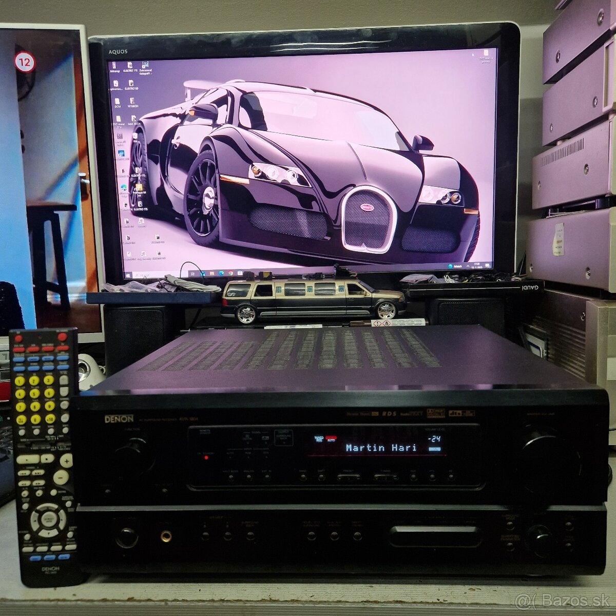 DENON AVR-1804...AV receiver 6.1 , Dolby Digital EX, DTS-ES,