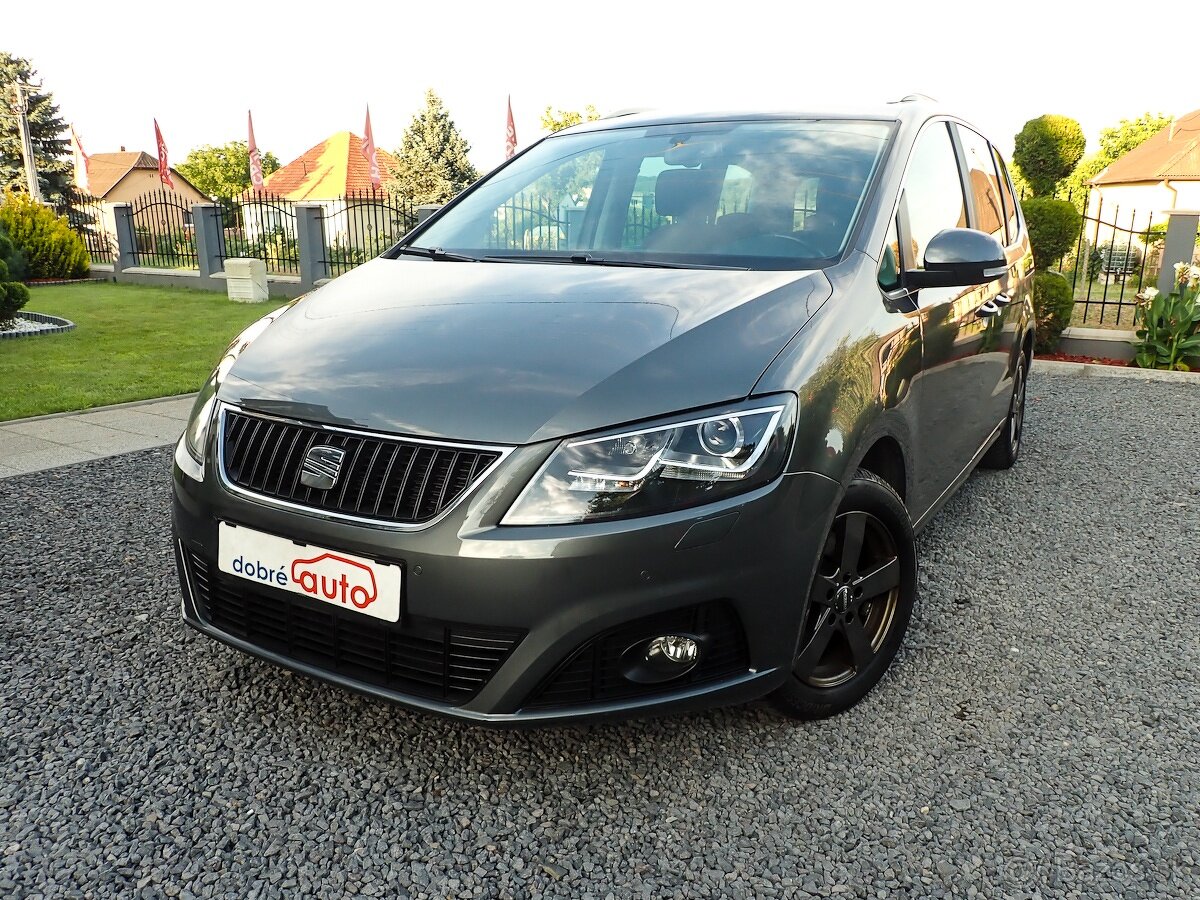 SEAT ALHAMBRA 2.0TDI 7MIEST 4X4 -2014 -176tis KM ŤAŽNE