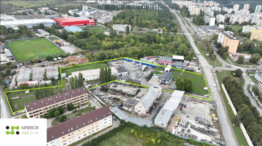 Hala s kanceláriami na prenájom – lokalita Košice - Krásna