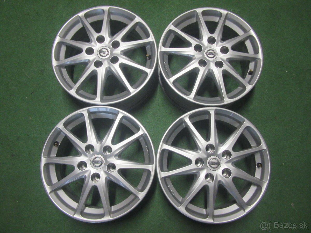 R16 Hliníkové disky nissan rozteč 5x114,3 ET40