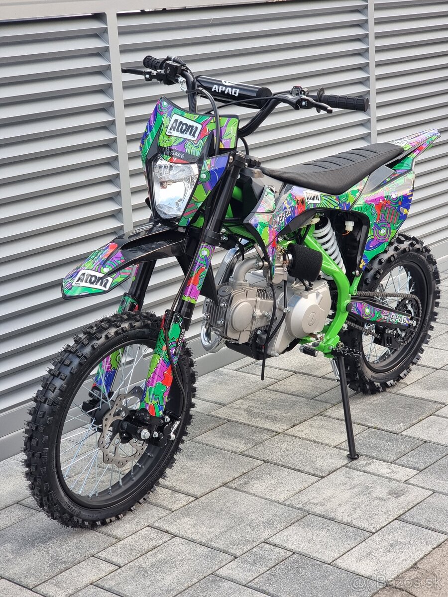Pitbike 125ccm 14/17kolesá el.štart model 2026