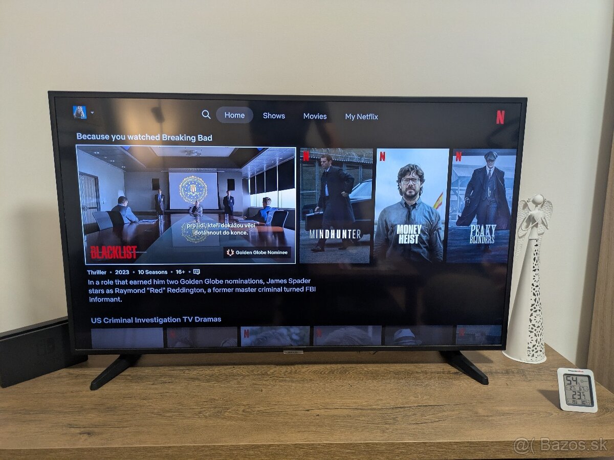 Predám televízor Samsung UE43RU7092, 43"