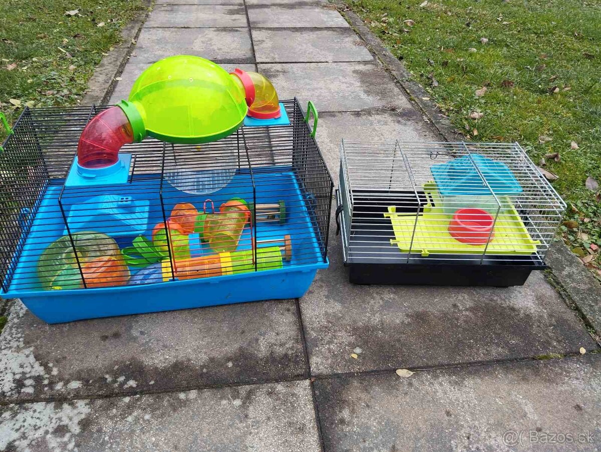 2x klietka pre skrecka / potkana