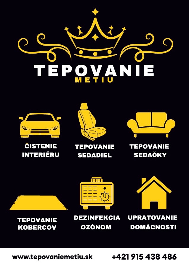 🧼 Tepovanie áut, sedačiek a kobercov – Bratislava a okolie