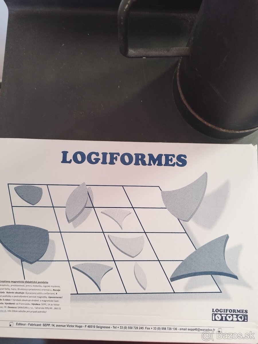VIANOCE Logiformes kreatívna didaktická hra