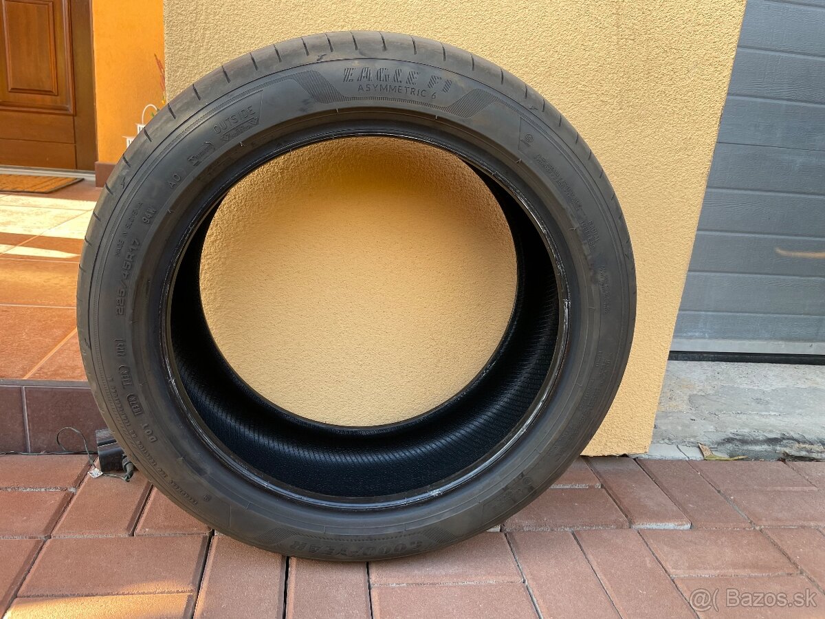 Sada letných pneumatík GoodYear Eagle F1 225/45 R17