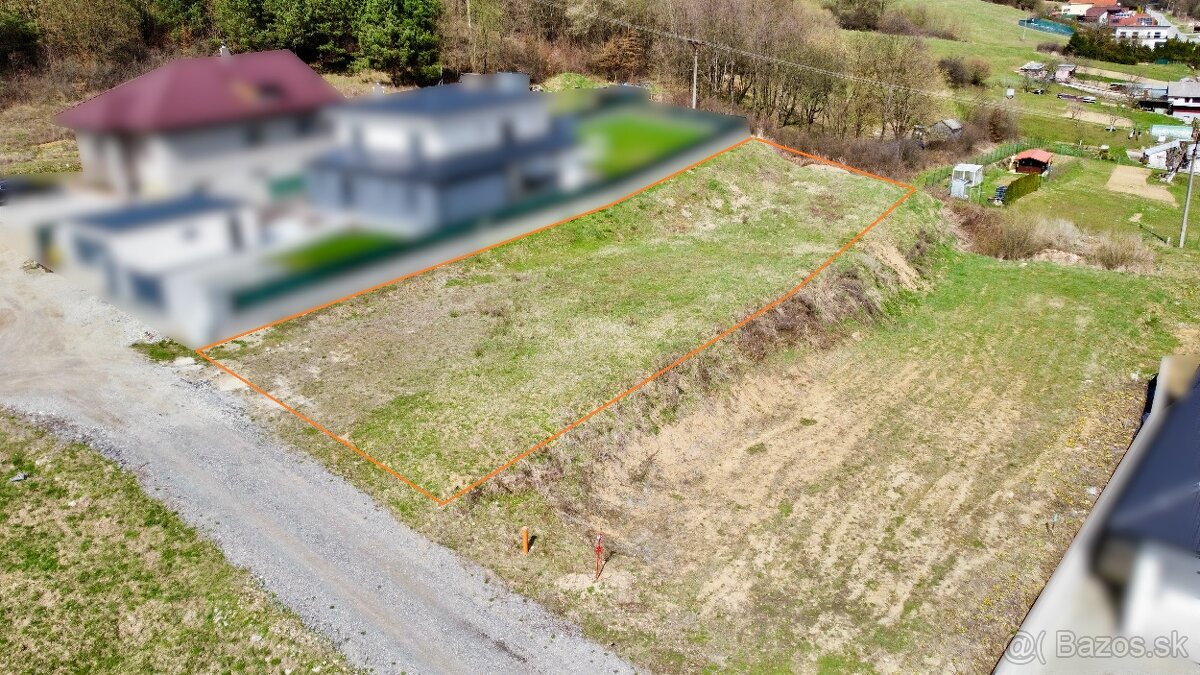 Stavebný pozemok 1182 m2 v Bardejovskej Novej Vsi ul. Buková