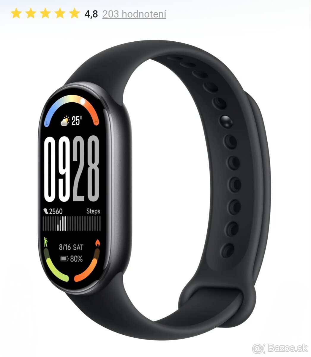 Nové hodinky Xiaomi Smart Band 10