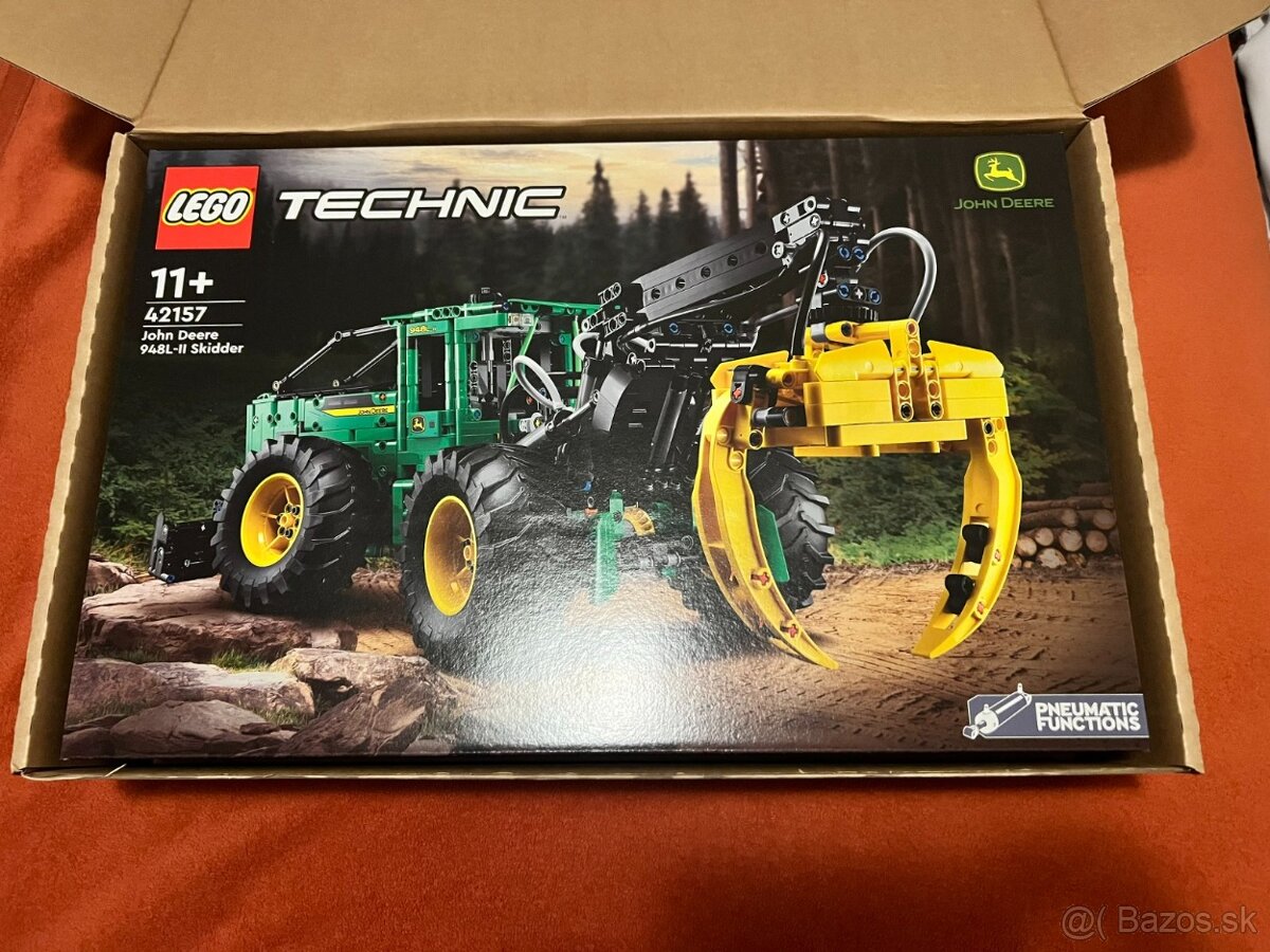 LEGO Technic 42157 Lesný traktor John Deere 948L-I