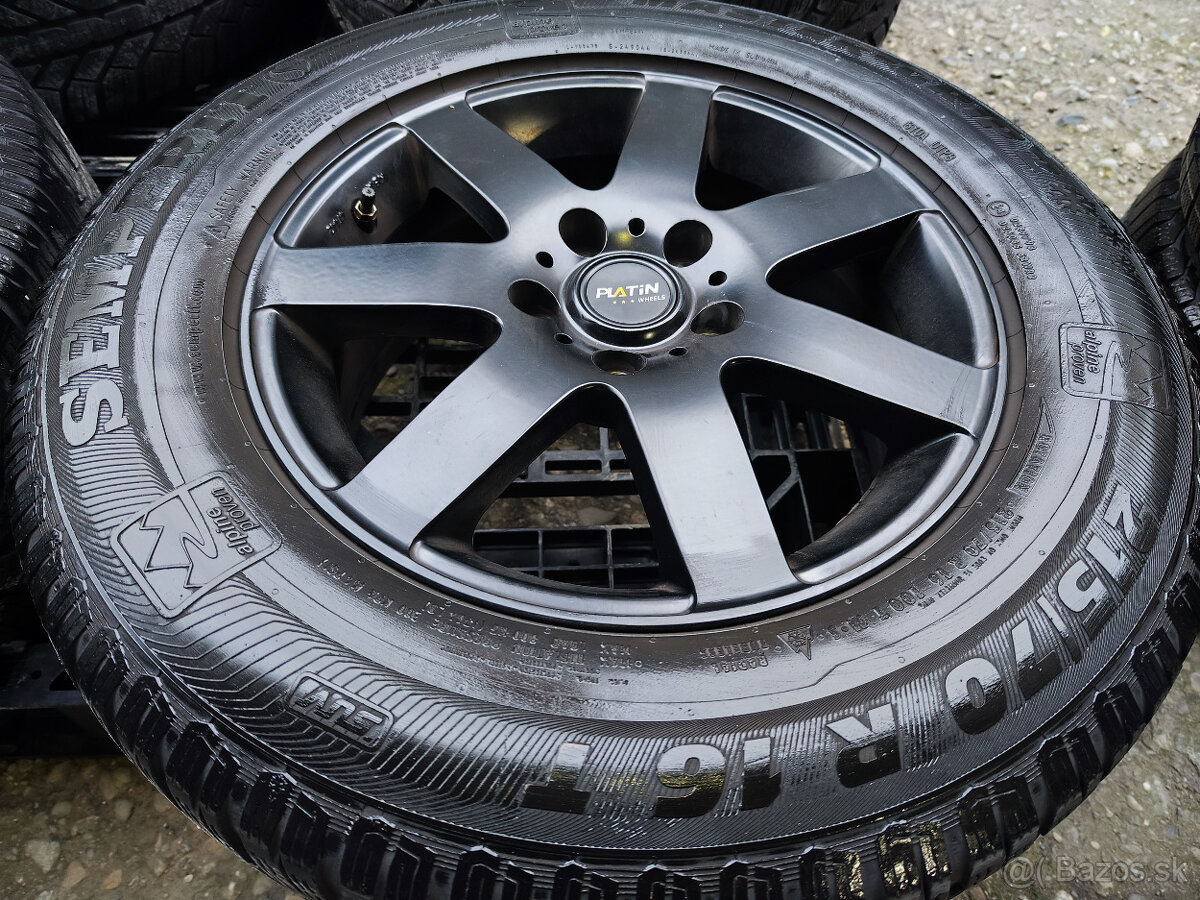 Alu sada =5x114,3= PLATIN =s pneu =215/70 R16