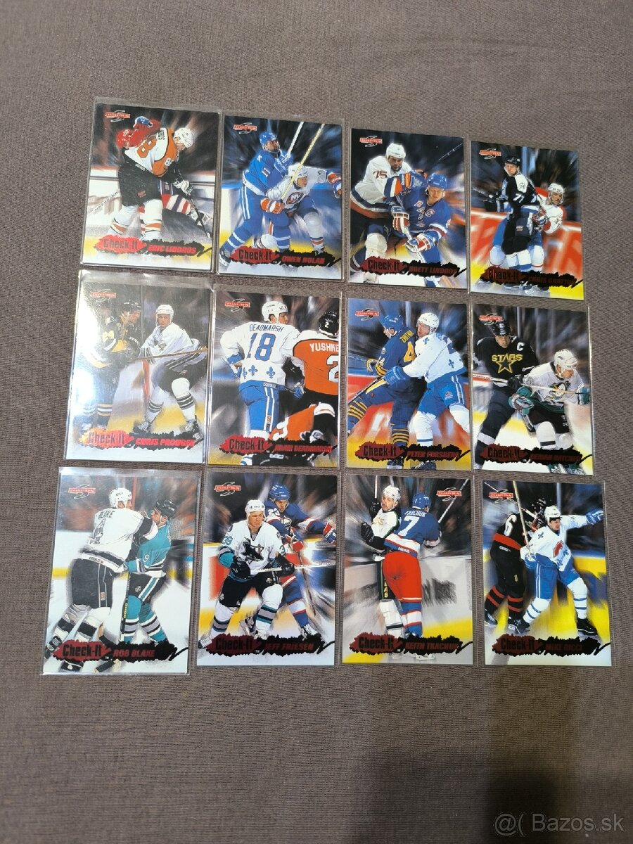 Hokejové kartičky - Score check it 1995