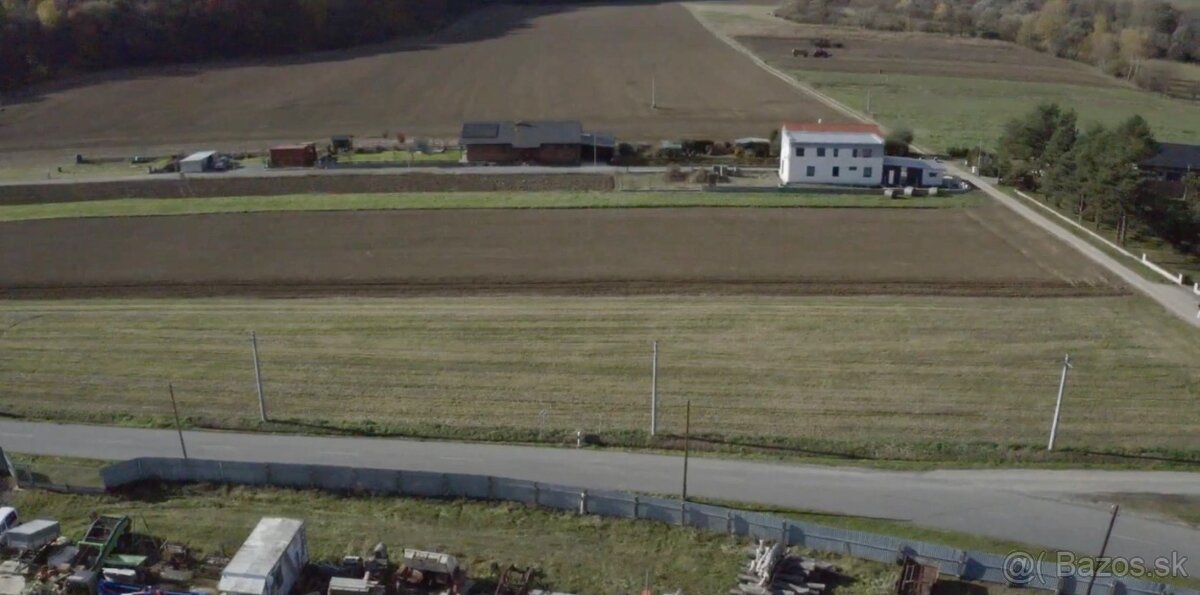 Pozemok ideálny pre bungalov, 10 min. od Prešova
